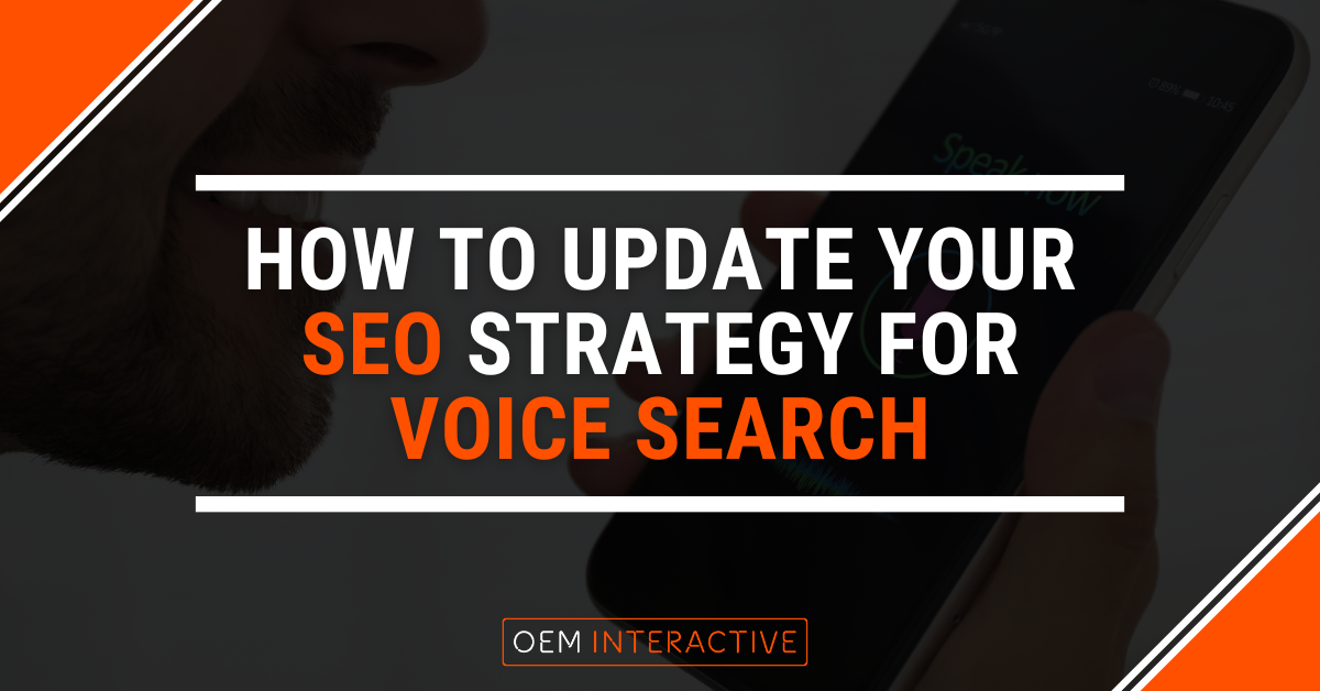 How to update your SEO strategy for voice search-featured image