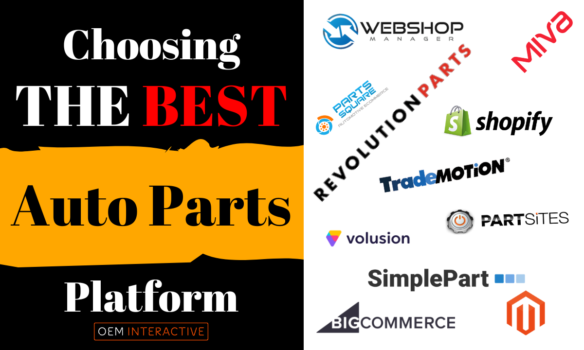 Selling Auto Parts Online- How to Choose the Best eCommerce Platform- Featured image