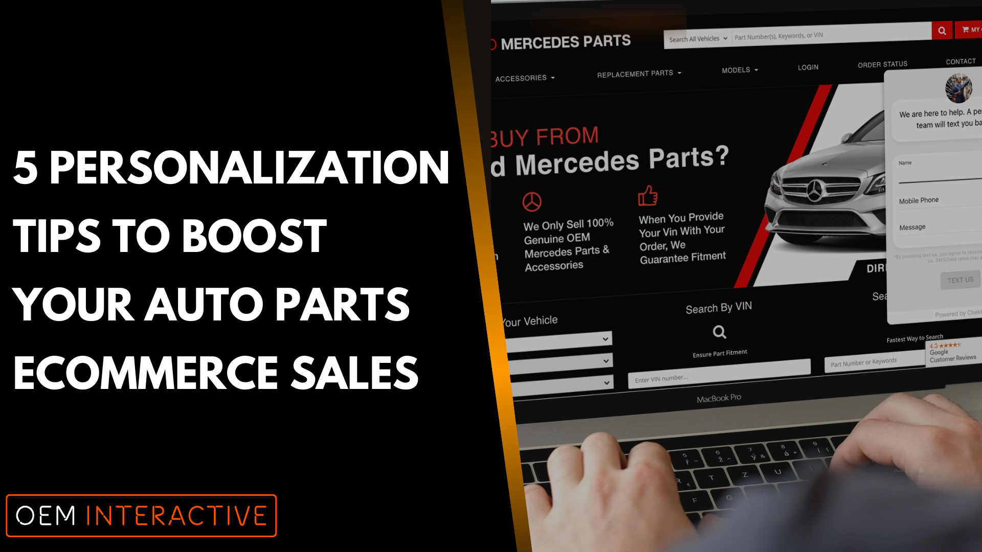 5 Personalization Tips to Boost Auto Parts Ecommerce Sales-Featured Image